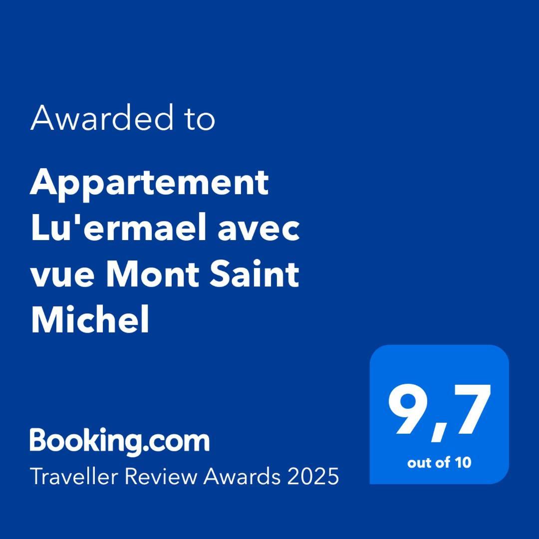 Appartement Lu'Ermael Avec Vue Mont Saint Michel Courtils Exterior foto